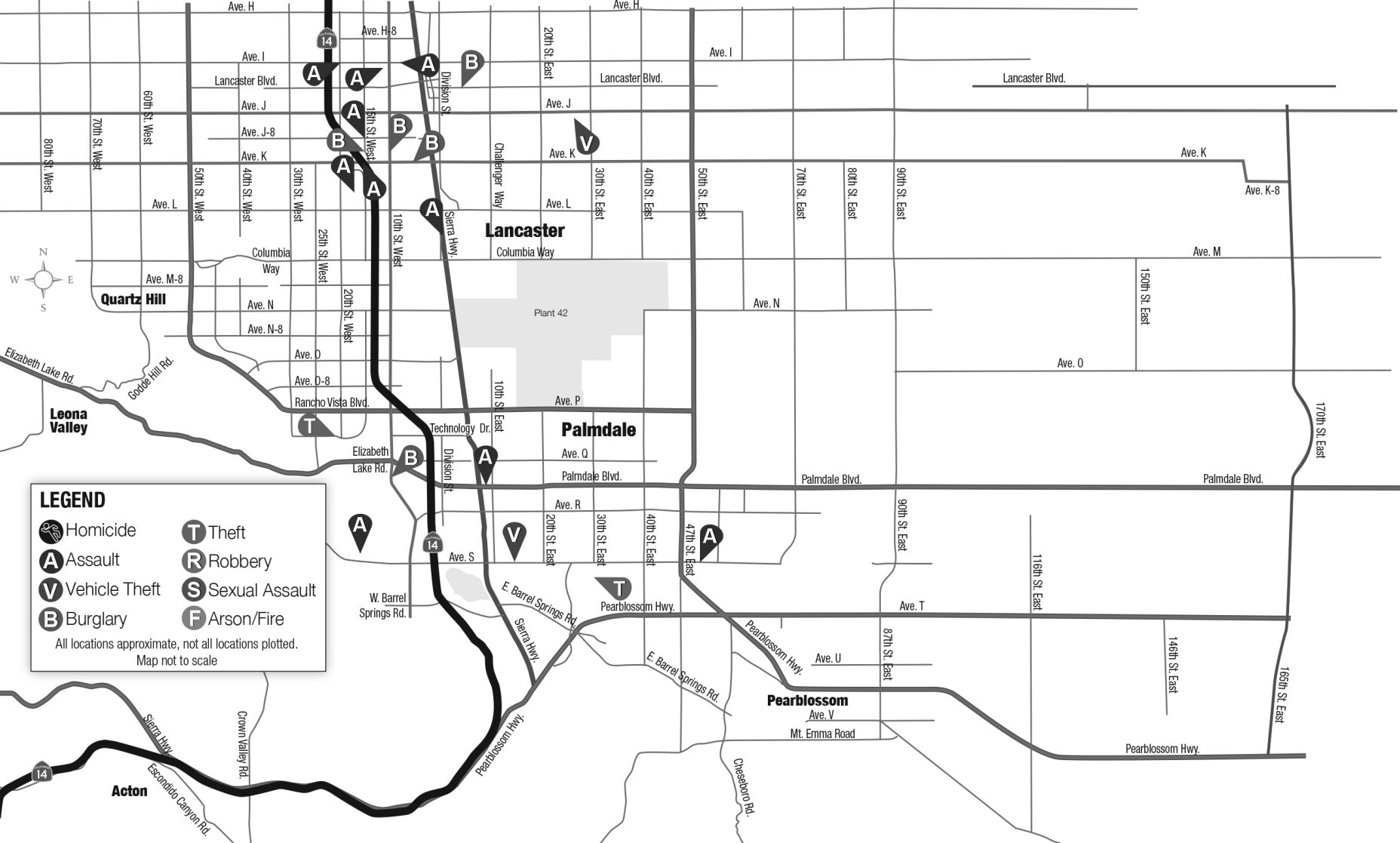 Antelope Valley crime blotter